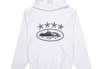 Corteiz 4Stars Alcatraz White Hoodie