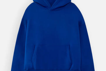 Drop Shoulder Hoodie – Royal Blue