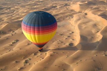 Hot air balloon ride