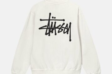 Stüssy Basic Pigment Dyed Crew Hoodie Herren Beige