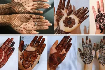 simple mehndi designs for front hands