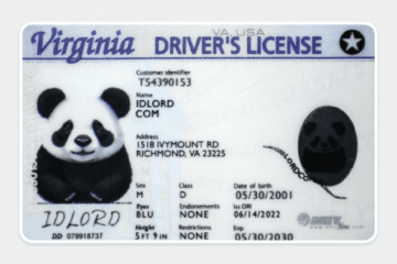 fake virginia id