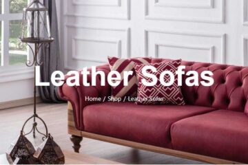 Italian leather sofas