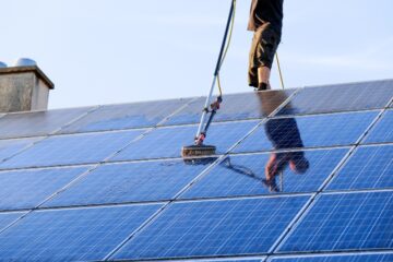 solar panel cleaning near me