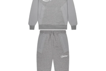 Chenille Hyperdrive Panel Tracksuit Grey