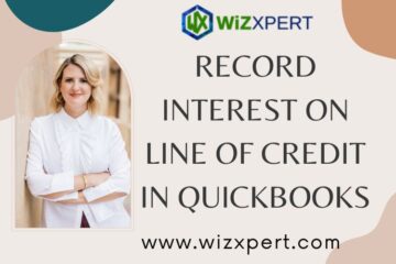 record interest on line of credit in QuickBooks