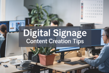 Digital Signage Content Development | Vorson Digital