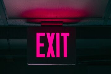 Tritium Exit Sign