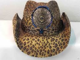 cowboy hat leopard print