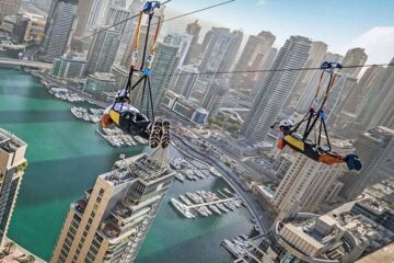 Dubai Marina Zipline