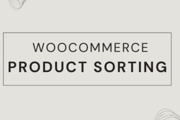 Products Sorting WooCommerce