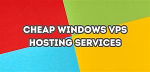 Cheap Windows VPS