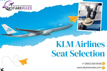 KLM Airlines Seat Selection