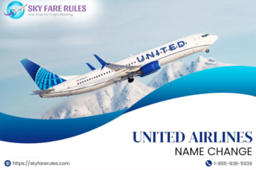 United Airlines Name Change Policy