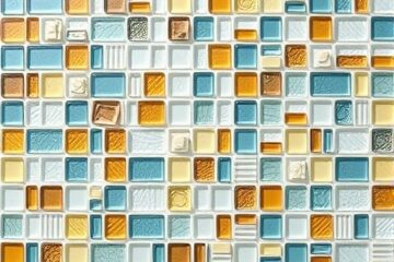 glass mosaic tiles