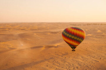 Your First Hot Air Balloon Ride in Dubai