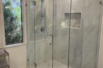 Frameless Sliding Glass Shower Doors